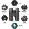 image10x42 HD Professional Binoculars for Adults  IPX7 Waterproof BAK4 Prism FMC Lens Compact Camo for Hunting Bird Watching Hiking Sightseeing Travel Sports