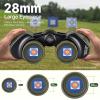 image20x50 High Power Binoculars for Bird Watching 28mm Large Eyepiece Life Waterproof Binoculars for Hunting Hiking Concert Travel with Smartphone Adapter BAK4 Prism FMC Lens BlackGreen