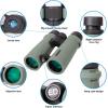 imageFREE SOLDIER 10x42 ED Binoculars for Adults  Large Field of View Professional Waterproof Binoculars for Bird Watching Hunting Travel with BAK4 Prism FMC Lens