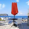 imageFREE SOLDIER 13FT DoubleSided Patio Umbrella Outdoor Market Umbrella Extra Large Table Umbrella with Crank Orange Red