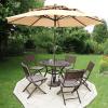 imageFREE SOLDIER 20lbs Umbrella Base 165Inch Classic Resin Patio Umbrella Stand Heavy Duty Outdoor Market Umbrella Holder