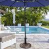 imageFREE SOLDIER 20lbs Umbrella Base 165Inch Classic Resin Patio Umbrella Stand Heavy Duty Outdoor Market Umbrella Holder