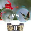 imageFREE SOLDIER Bird Watching Binoculars for Adults  BAK4 Prism HD Classic Crocodile Pattern 8x30 Binoculars for Hunting Sports Wildlife Observation Travel Concerts CAMO