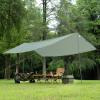 imageFREE SOLDIER Camping Tarp Waterproof Portable Multifunctional Outdoor Traveling Awning Backpacking Shelter Rain Tarp Bean Green 10105ftBean Green 10105ft