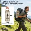imageFREE SOLDIER Camping Tarp Waterproof Portable Multifunctional Outdoor Traveling Awning Backpacking Shelter Rain Tarp Bean Green 10105ftBeige 10105ft