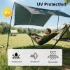 imageFREE SOLDIER Camping Tarp Waterproof Portable Multifunctional Outdoor Traveling Awning Backpacking Shelter Rain Tarp Bean Green 10105ftBlue Gray 10105ft