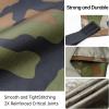 imageFREE SOLDIER Camping Tarp Waterproof Portable Multifunctional Outdoor Traveling Awning Backpacking Shelter Rain Tarp Bean Green 10105ftCamo 10105ft