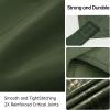 imageFREE SOLDIER Camping Tarp Waterproof Portable Multifunctional Outdoor Traveling Awning Backpacking Shelter Rain Tarp Bean Green 10105ftDark Green 10105ft