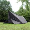 imageFREE SOLDIER Camping Tarp Waterproof Portable Multifunctional Outdoor Traveling Awning Backpacking Shelter Rain Tarp Bean Green 10105ftGray 10105ft