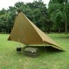 imageFREE SOLDIER Camping Tarp Waterproof Portable Multifunctional Outdoor Traveling Awning Backpacking Shelter Rain Tarp Bean Green 10105ftGreenish Brown 1012ft