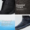 imageFREE SOLDIER Hiking Work Boots Mens Tactical Boots 6 Inches Waterproof Military Boots Outdoors Desert BootsBlack