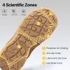 imageFREE SOLDIER Hiking Work Boots Mens Tactical Boots 6 Inches Waterproof Military Boots Outdoors Desert BootsBrown