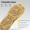 imageFREE SOLDIER Hiking Work Boots Mens Tactical Boots 6 Inches Waterproof Military Boots Outdoors Desert BootsLight Brown