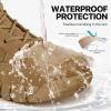 imageFREE SOLDIER Hiking Work Boots Womens Tactical Boots 6 Inches Lightweight Waterproof Military Boots Outdoors Desert BootsLight Brown
