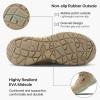 imageFREE SOLDIER Hiking Work Boots Womens Tactical Boots 6 Inches Lightweight Waterproof Military Boots Outdoors Desert BootsTan