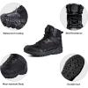 imageFREE SOLDIER Mens 6 Inch Tactical Military Combat Boots Super Lightweight Breathable Work Hiking BootsBlack11