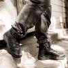 imageFREE SOLDIER Mens Hiking Work Boots 6 Inches Lightweight Tactical Combat Boots Black 10