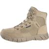 imageFREE SOLDIER Mens Hiking Work Boots Tactical Boots 6 Inches Lightweight Military Boots Breathable Desert Boots Tan 115