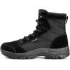 imageFREE SOLDIER Mens Tactical Hiking Boots Lightweight Comfortable Combat Work Boots 6 InchesBlack