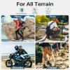 imageFREE SOLDIER Mens Waterproof Hiking Boots Mens Lightweight Outdoor Mid Trekking Climbing Boots for MenTan