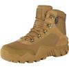 imageFREE SOLDIER Mens Waterproof Hiking Boots Tactical Work Boots Outdoor Lightweight Military BootsMid Brown