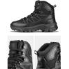 imageFREE SOLDIER Mens Waterproof Tactical Hiking Boots Military Work Boots Combat BootsWaterproof Black