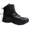 imageFREE SOLDIER Mens Waterproof Tactical Work Boots Lightweight Comfortable Combat Hiking BootsWaterproof Black