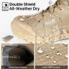 imageFREE SOLDIER Mens Waterproof Tactical Work Boots Lightweight Comfortable Combat Hiking BootsWaterproof Sand