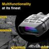 imageFREE SOLDIER Night Vision Goggles Binoculars  Digital Infrared Night Vision Binoculars for Adults for Complete Darkness with 32 GB Memory Card Hunting Spy Military Tactical Security