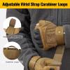 imageFREE SOLDIER Outdoor Gloves for Men Fingerless Motorcycle Gloves for Cycling Hiking Camping Climbing Airsoft Gloves for PaintballHalf Finger Sand