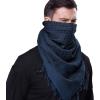 imageFREE SOLDIER Scarf Military Shemagh Tactical Desert Keffiyeh Head Neck Scarf Arab Wrap with Tassel for Men WomenBlue