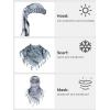 imageFREE SOLDIER Scarf Military Shemagh Tactical Desert Keffiyeh Head Neck Scarf Arab Wrap with Tassel for Men WomenCamo Black and Camo Blue