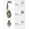 imageFREE SOLDIER Scarf Military Shemagh Tactical Desert Keffiyeh Head Neck Scarf Arab Wrap with Tassel for Men WomenCoyote Brown  Tan