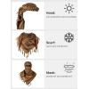 imageFREE SOLDIER Scarf Military Shemagh Tactical Desert Keffiyeh Head Neck Scarf Arab Wrap with Tassel for Men WomenCoyote Brown and Army Green