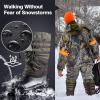 imageFREE SOLDIER Snow Boots for Men Waterproof Antislip 3M Lining Lightweight Tall Outdoor Warm Winter Work BootsGreen