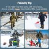imageFREE SOLDIER Snow Boots for Men Waterproof Antislip 3M Lining Lightweight Tall Outdoor Warm Winter Work BootsGreen