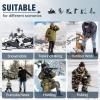 imageFREE SOLDIER Snow Boots for Men Winter Waterproof Nonslip Flock Outdoor Hiking Work BootsGreen