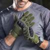 imageFREE SOLDIER Tactical Gloves for Men  Military Combat Gloves for Motorcycle Riding Cycling Hiking Airsoft Shooting  Reinforced Grip ampamp DurableFull Finger Green