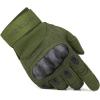 imageFREE SOLDIER Tactical Gloves for Men  Military Combat Gloves for Motorcycle Riding Cycling Hiking Airsoft Shooting  Reinforced Grip ampamp DurableFull Finger Green