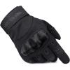 imageFREE SOLDIER Tactical Gloves for Men  Military Combat Gloves for Motorcycle Riding Cycling Hiking Airsoft Shooting  Reinforced Grip ampamp DurableFull Finger Black