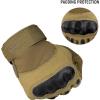 imageFREE SOLDIER Tactical Gloves for Men  Military Combat Gloves for Motorcycle Riding Cycling Hiking Airsoft Shooting  Reinforced Grip ampamp DurableFull Finger Green