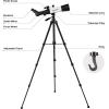 imageFREE SOLDIER Telescope for Adults Astronomy  70mm Aperture 500mm Focus Length Astronomical Refractor Telescope for Beginners with 3 Plossl Eyepieces Phone Adapter and Carry Bag