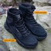 imageFREE SOLDIER Waterproof Hiking Boots Mens Tactical Work Boots Breathable Desert Boots 6 Inches Lightweight Military BootsBlacknot WaterproofThin Fabric