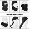 imageFREE SOLDIER Winter Balaclava Ski Mask Motorcycle Mask for Men ampamp Women Fleece Neck Gaiter for Snowboarding Cycling Black