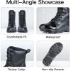 imageFREE SOLDIER Womens Tactical Boots 8 Inches Lightweight Combat Boot Durable Military Work Outdoors Boots Desert Boot for WomenBlack