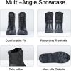 imageFREE SOLDIER Womens Tactical Boots 8 Inches Lightweight Combat Boot Durable Military Work Outdoors Boots Desert Boot for WomenDark Black
