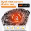 imageFREE SOLDIER Womens Waterproof Winter Cold Weather Snow Boots for Women Outdoor Fashion Duck Boots Comfortable InsulatedBlack