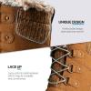 imageFREE SOLDIER Womens Waterproof Winter Cold Weather Snow Boots for Women Outdoor Fashion Duck Boots Comfortable InsulatedBrown