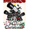 imageTelescope for Adults Astronomy 70mm Aperture 400mm Focal Length Portable Astronomical Telescope for Beginners Age Over 8 Years Old with Wireless Remote Carry Bag Tripod BlackBlack