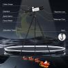 imageTelescope for Adults Astronomy 70mm Aperture 400mm Focal Length Portable Astronomical Telescope for Beginners Age Over 8 Years Old with Wireless Remote Carry Bag Tripod BlackWhite
